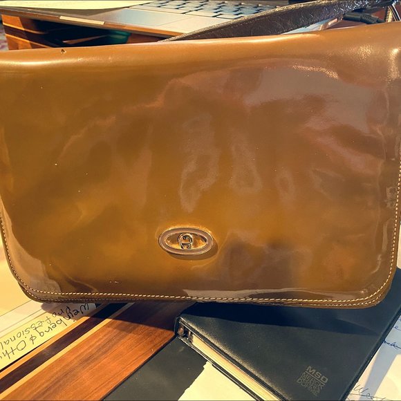 Caramel evening bag - Picture 1 of 4